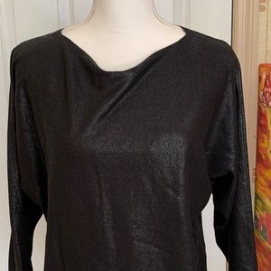 Ralph Lauren Long sleeve sparkly shiny pullover top
